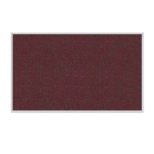 24" x 18" Aluminum Frame Vinyl Tackboard - Berry