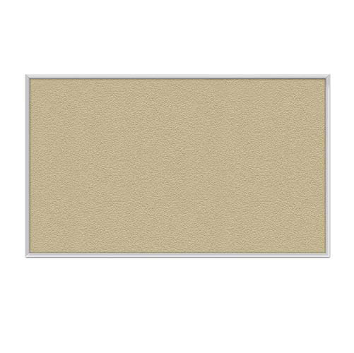 24" x 18" Aluminum Frame Vinyl Tackboard - Caramel