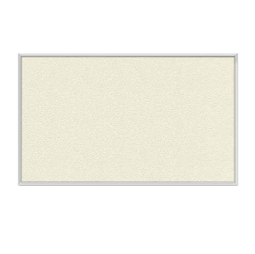 24" x 18" Aluminum Frame Vinyl Tackboard - Ivory
