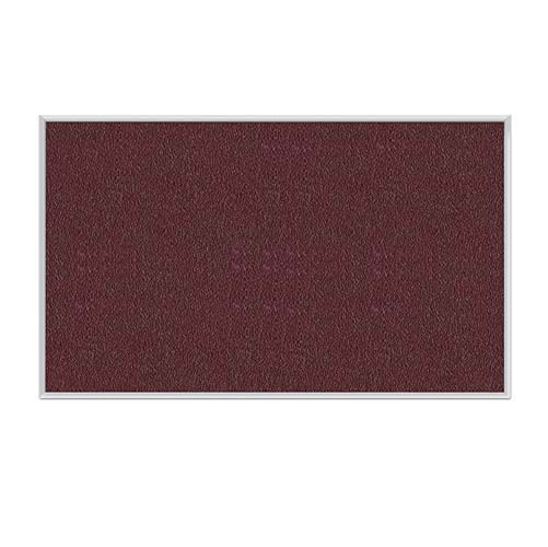 36" x 24" Aluminum Frame Vinyl Tackboard - Berry