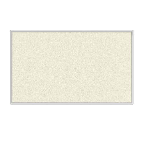 36" x 24" Aluminum Frame Vinyl Tackboard - Ivory