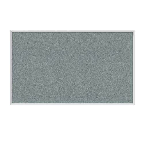36" x 24" Aluminum Frame Vinyl Tackboard - Stone