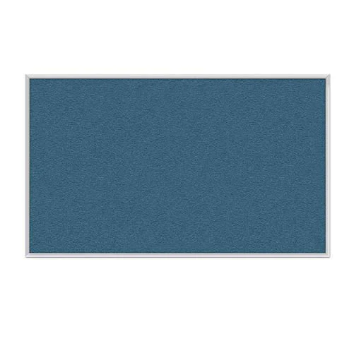 48.5" x 36.5" Aluminum Frame Vinyl Tackboard - Ocean