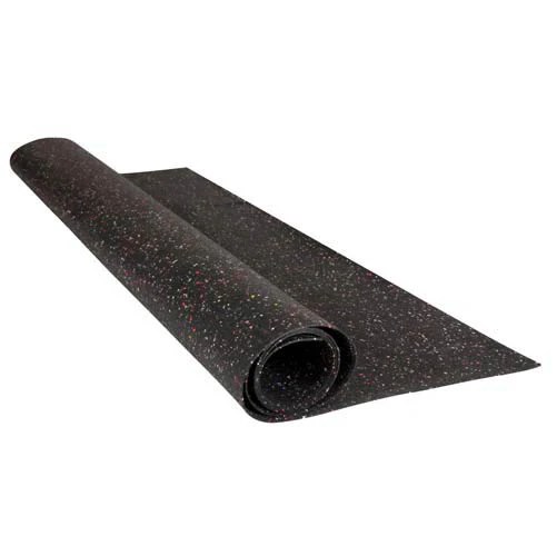 4'X70' 1/16" Recycled Rubber Tack Roll - Confetti