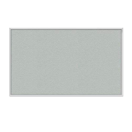 60.5" x 36.5" Aluminum Frame Vinyl Tackboard - Silver
