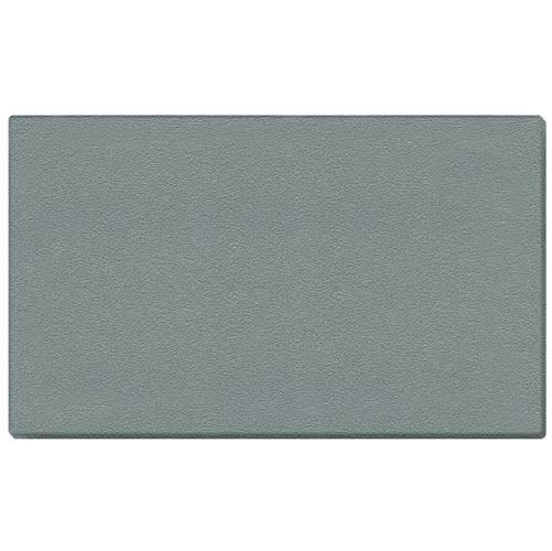 60.5" x 48.5" 1/2" Vinyl Tackboard - Wrapped Edge - Stone