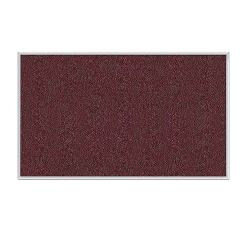 72.5" x 48.5" Aluminum Frame Vinyl Tackboard - Berry
