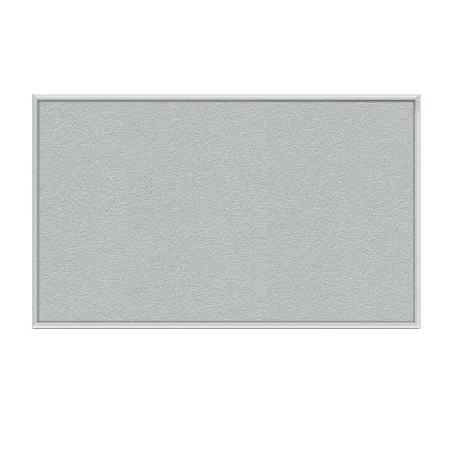 72.5" x 48.5" Aluminum Frame Vinyl Tackboard - Silver