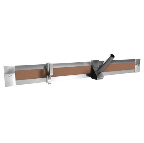 8' Length Aluminum 2" Maprail w/ cork insert - 1 Per Carton