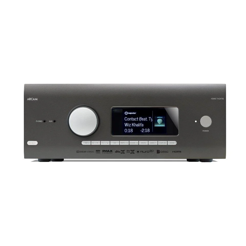 Arcam AVR21 7.2 channel 8K home theater receiver 110 watts per channel with HDMI 2.1, Multi-Room, Bluetooth®, Chromecast built-in, and Apple AirPlay® 2 - Image 2
