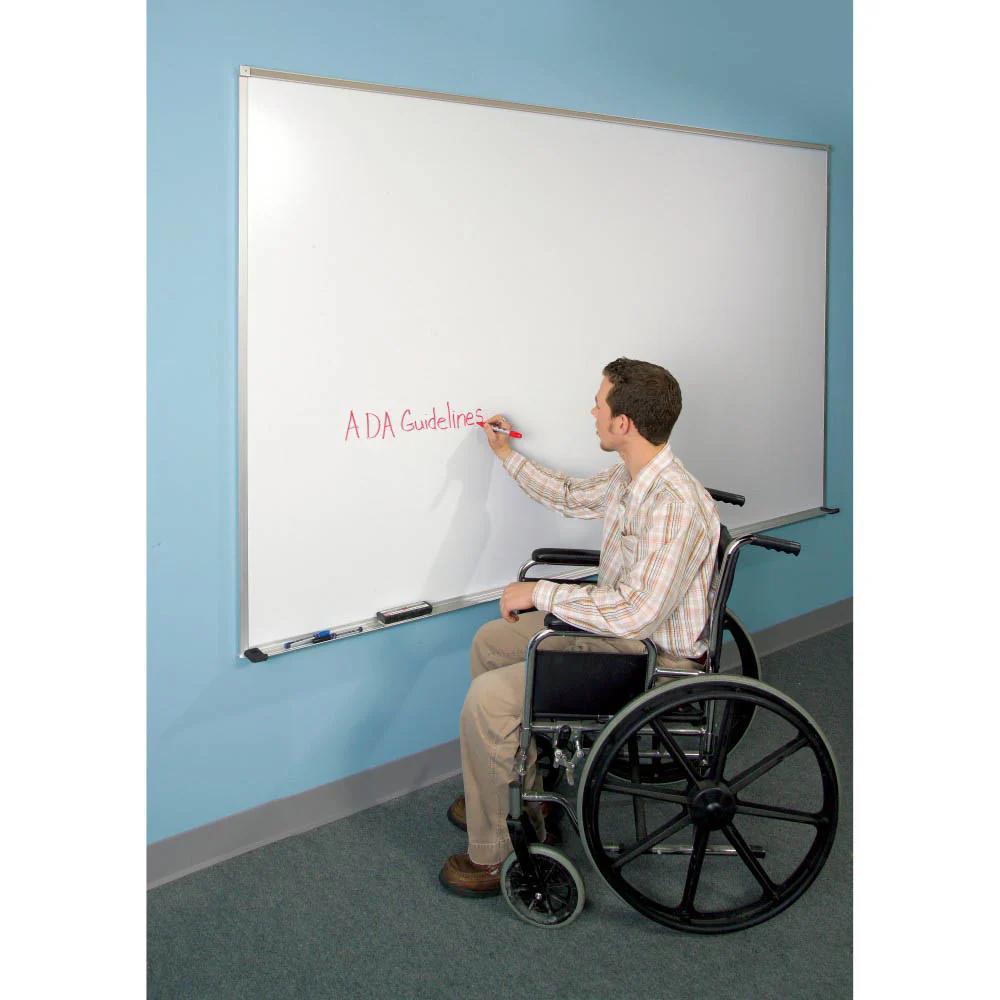 Best-Rite 202AJ El Grande 5' High Porcelain Steel Whiteboards - Image 5