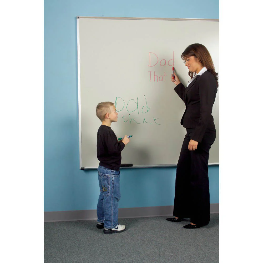 Best-Rite 202AJ El Grande 5' High Porcelain Steel Whiteboards - Image 6