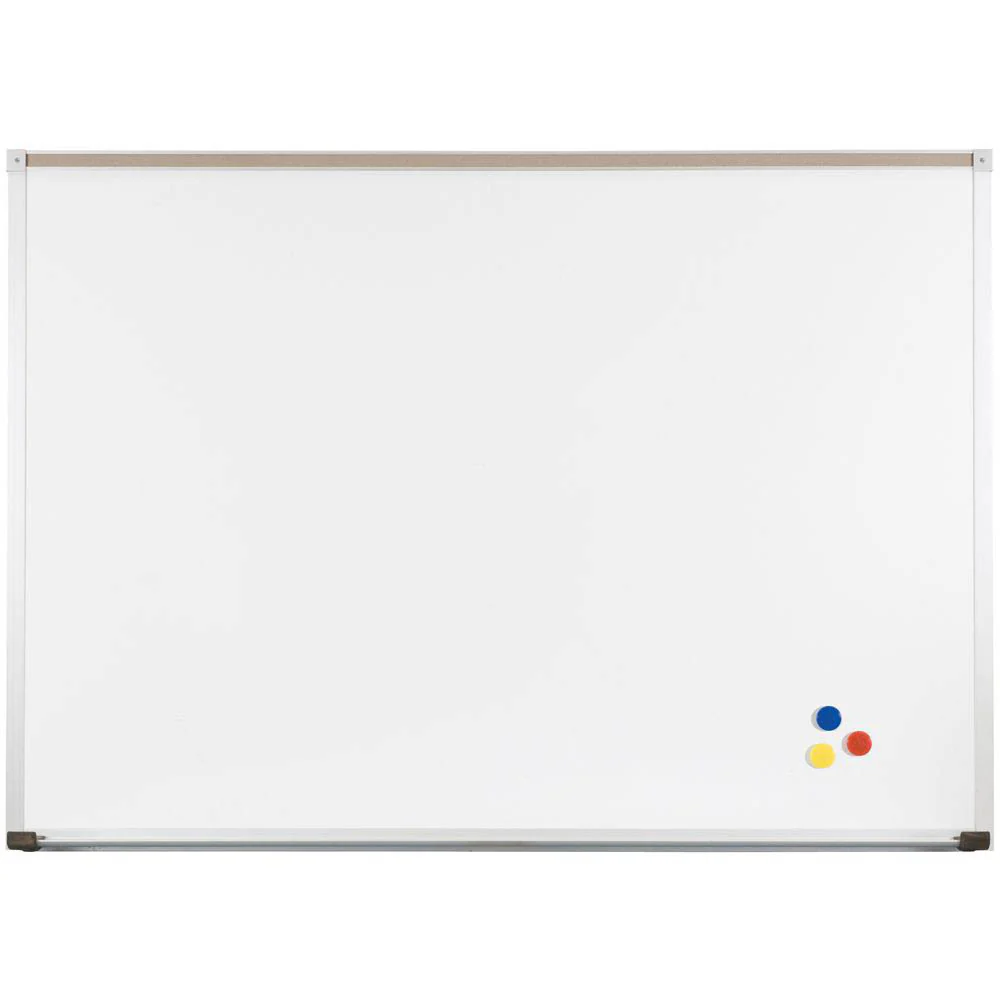 Best-Rite 202AP Porcelain Steel Whiteboard with Deluxe Aluminum Trim