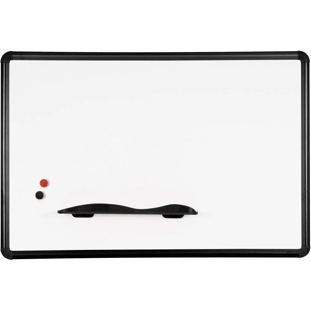 Best-Rite 2H2PH Porcelain Steel Whiteboard with Presidential Trim - Image 2