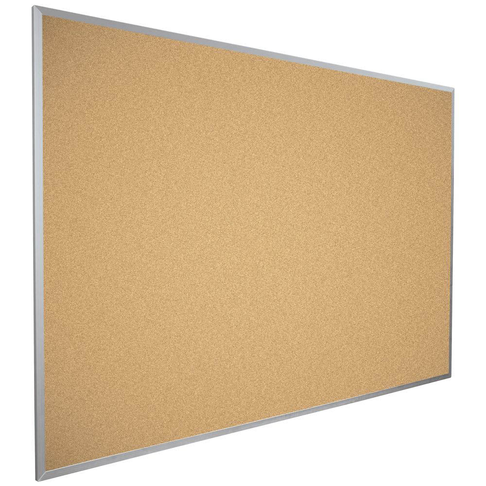 Best-Rite 302AA Natural Add-Cork Tackboard with Aluminum Trim - Image 3