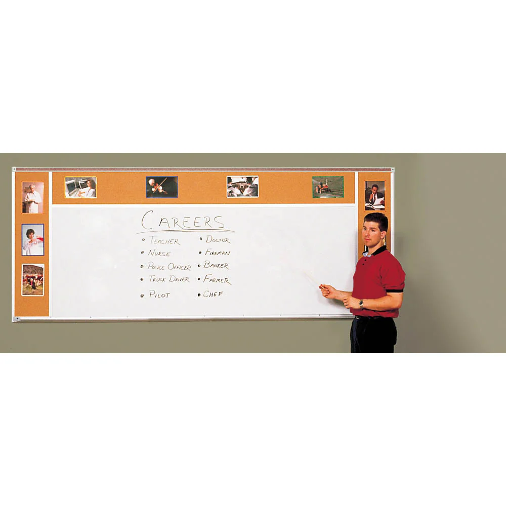 Best-Rite 408-10-PM-X2 Combination Boards - Whiteboard & Tackboards - Image 5