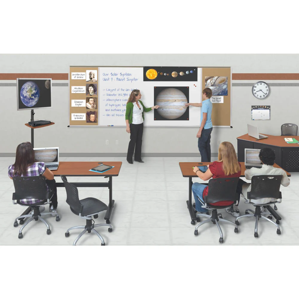 Best-Rite 412-40-PM-X2 Combination Boards - Whiteboard & Tackboards - Image 4