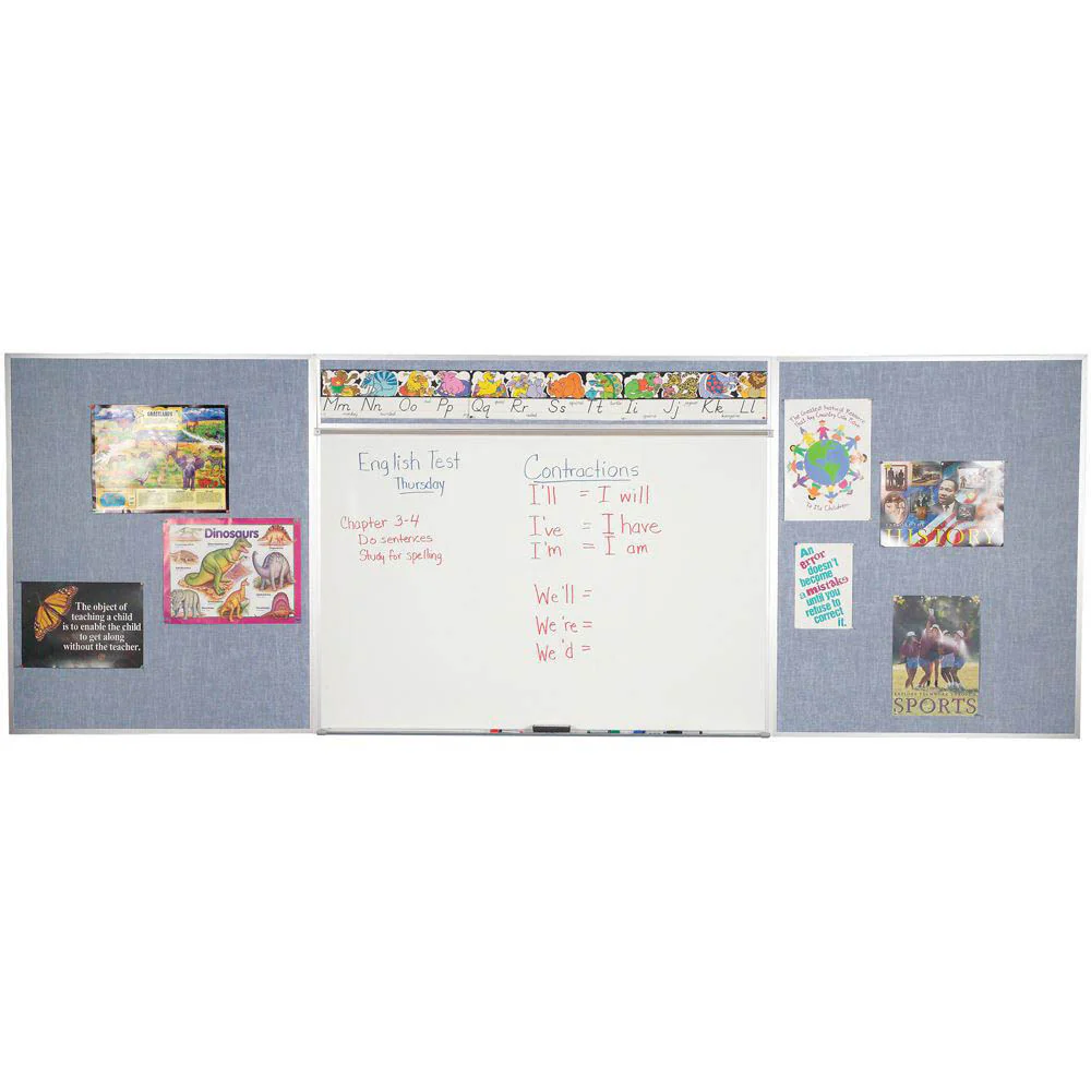 Best-Rite 412-7C-PM-X2 Combo-Rite Boards - Whiteboards &Tackboards - Image 8
