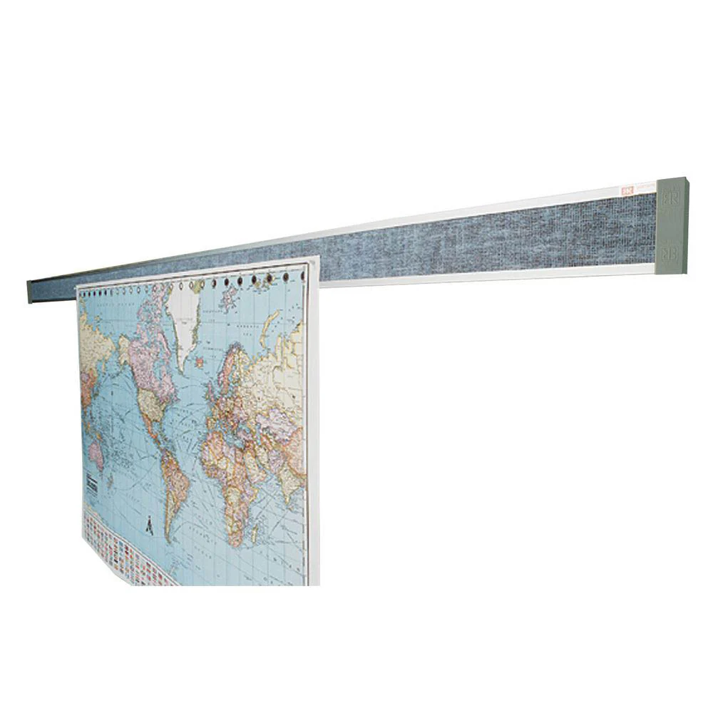 Best-Rite 506AC Tackboard Display Rail - Image 2