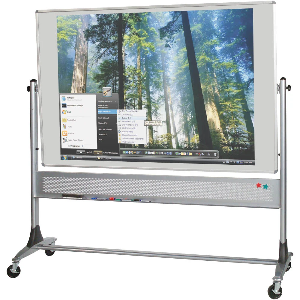 Best-Rite 669RU-DC Platinum Mobile Reversible Boards - Image 3