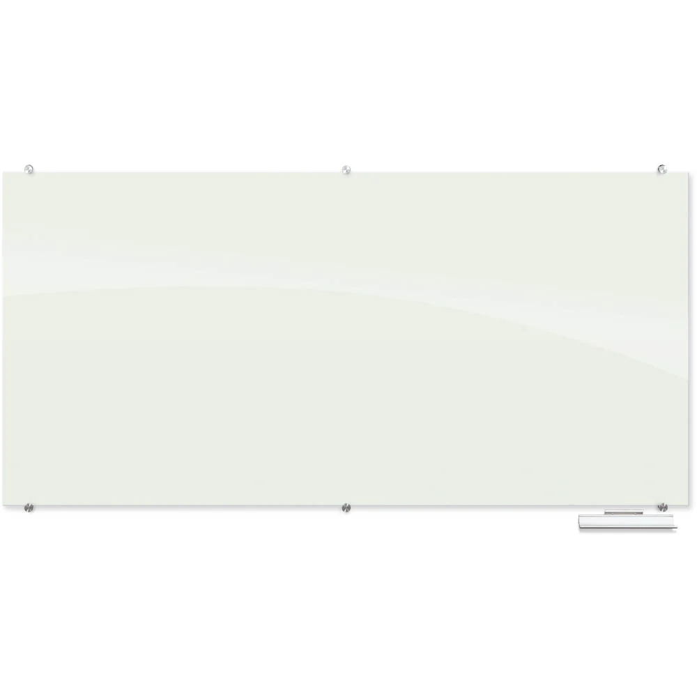 Best-Rite 83843 Visionary Magnetic Glass Dry Erase Whiteboard - Glossy White - Image 8