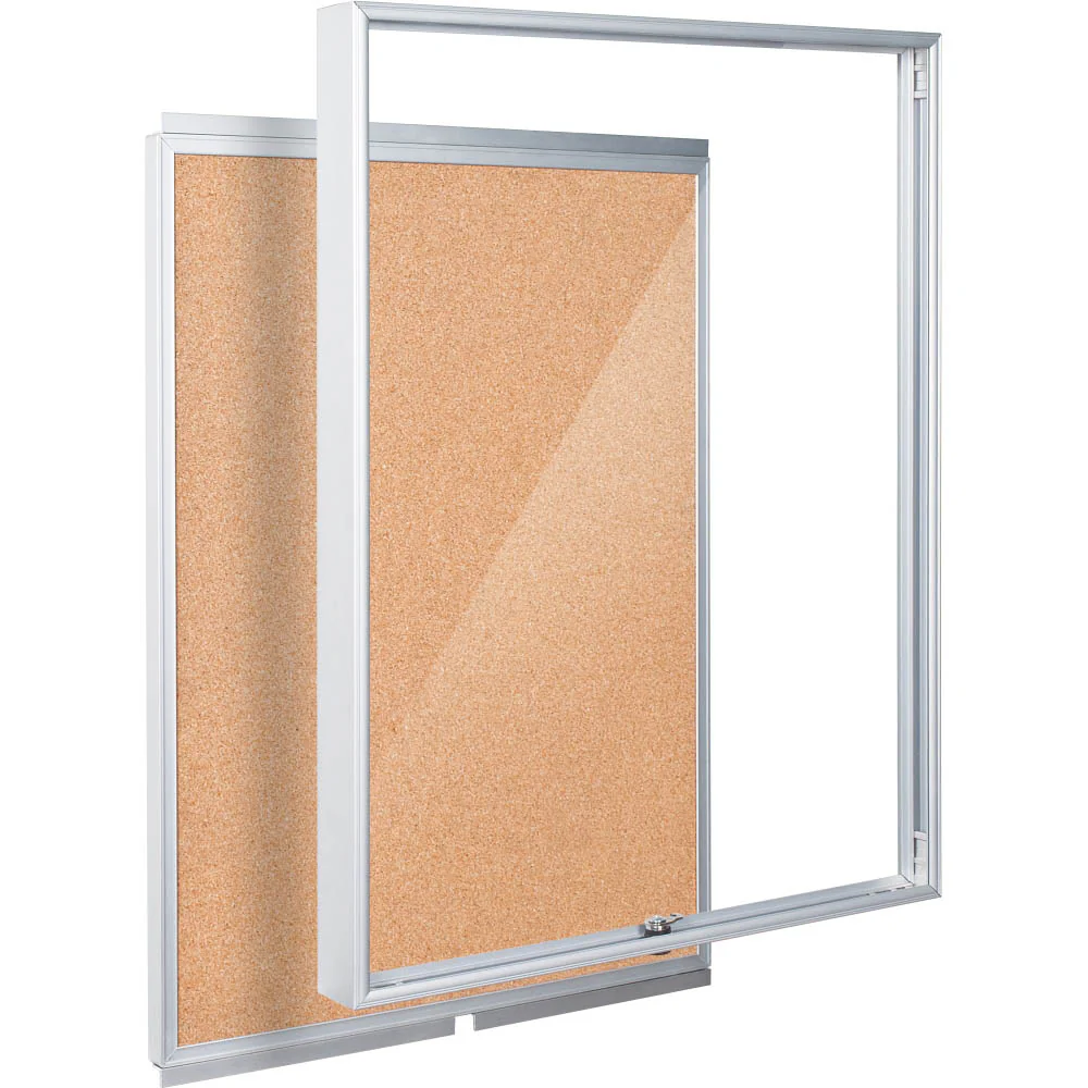 Best-Rite 94CAB-01 Economy Enclosed Bulletin Board Cabinet - Image 3
