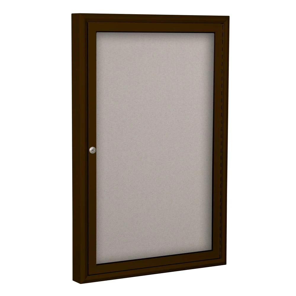 Best-Rite 94PCG-I Indoor Enclosed Bulletin Board Cabinet - Image 6
