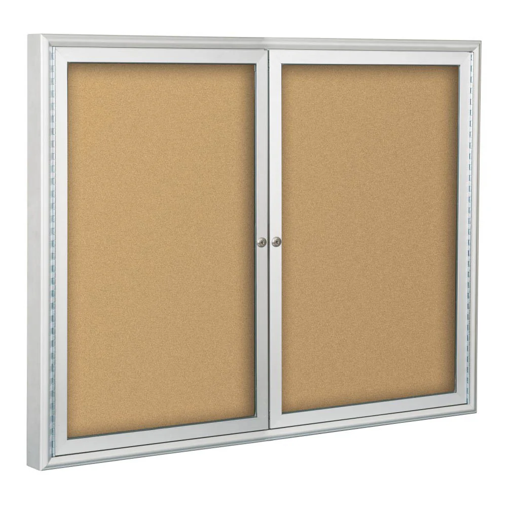 Best-Rite 94PCU-I Indoor Enclosed Bulletin Board Cabinet - Image 9