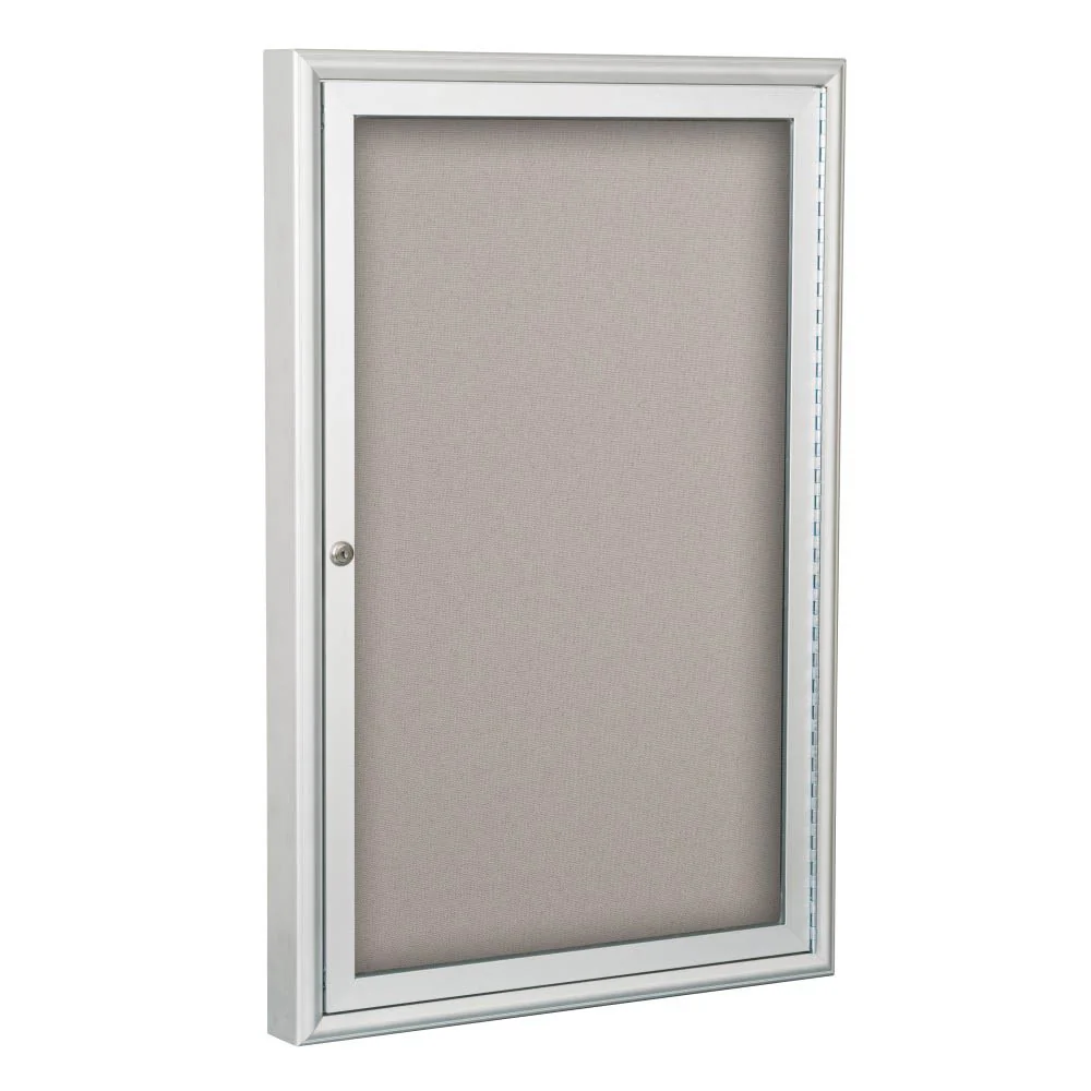 Best-Rite 94PSC-I Indoor Enclosed Bulletin Board Cabinet - Image 2