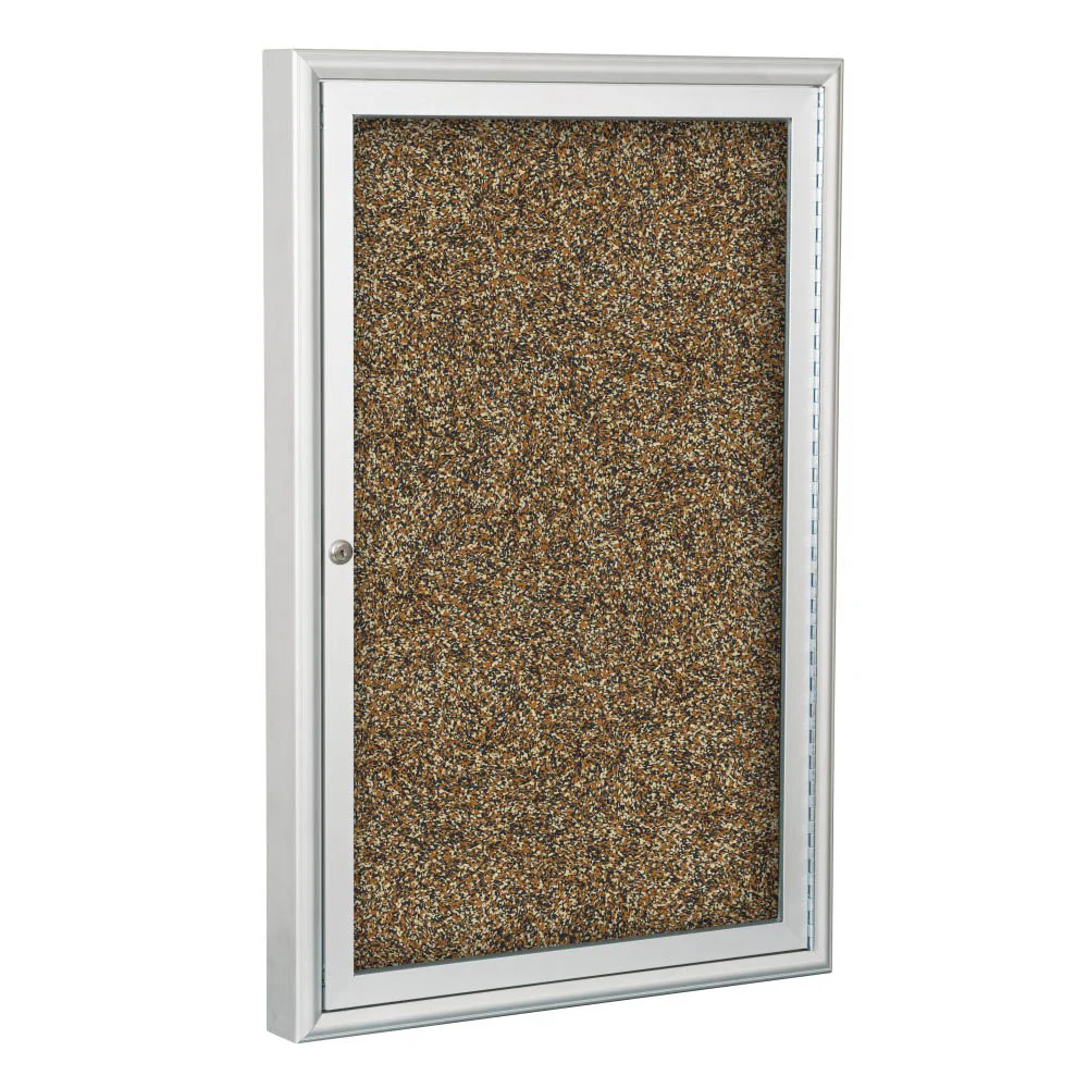Best-Rite 94PSC-I Indoor Enclosed Bulletin Board Cabinet - Image 3