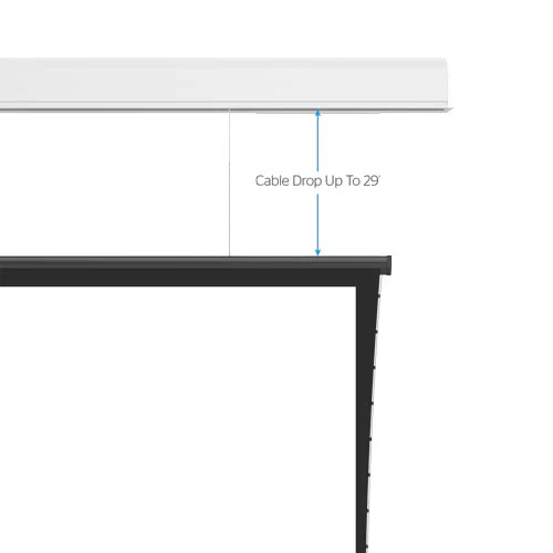 Da-Lite Advantage Electrol Tensioned Wireline 29216 - 188" diag.(92x164) - [16:9] - HD Progressive 1.3 - [CUSTOM] - Image 2