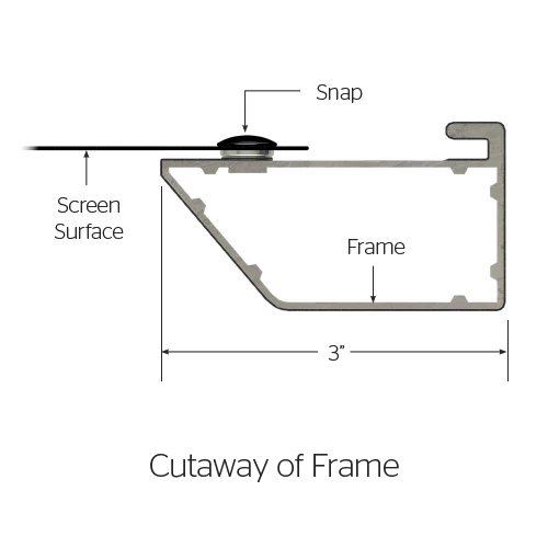 Da-Lite Cinema Contour 94006V - 193" diag.(94.5x168) - [16:9] - HD Progressive 1.1 Contrast - Image 2