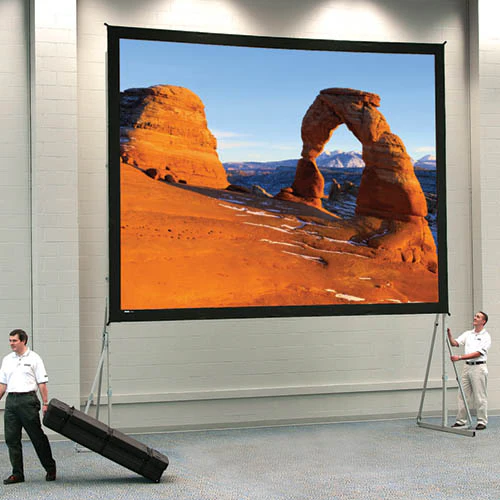 Da-Lite Fast Fold Heavy Duty Deluxe 99794 - 200" diag.(90x160) - [16:9] - Da-Mat - 1.0