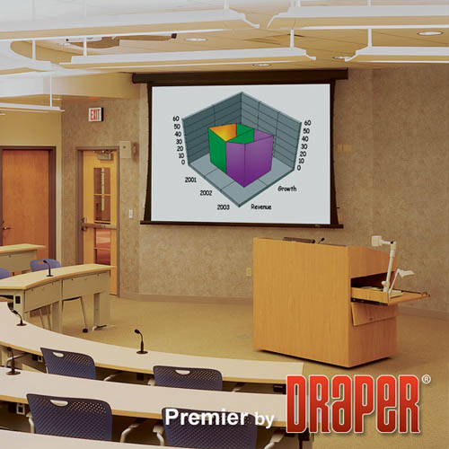 Draper 101184SC-White Premier 150 diag. (87x116) - Video [4:3] - 1.0 Gain - Image 6
