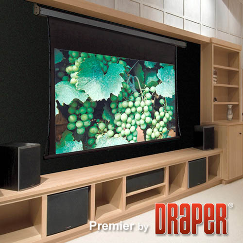 Draper 101761CD Premier 100 diag. (49x87) - HDTV [16:9] - CineFlex White XT700V 0.7 Gain - Image 7