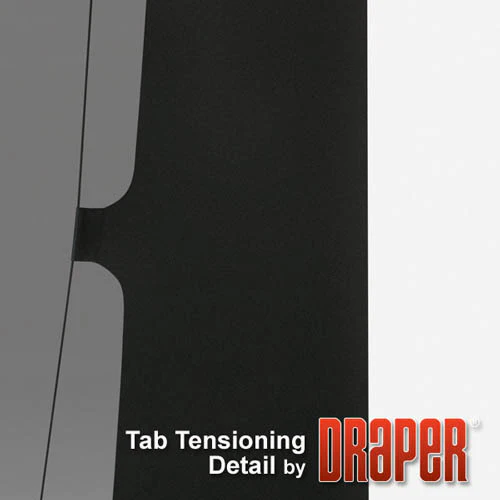 Draper 101761CD-White Premier 100 diag. (49x87) - HDTV [16:9] - CineFlex White XT700V 0.7 Gain - Image 2