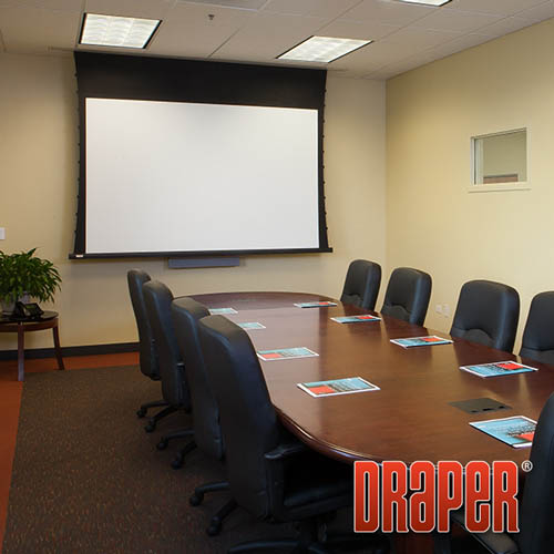 Draper 140031U-Black Access/Series V 160 diag. (79x140) - HDTV [16:9] - Matt White XT1000V 1.0 Gain - [CUSTOM] - Image 4