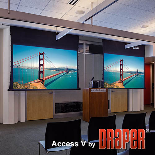 Draper 140031U-Black Access/Series V 160 diag. (79x140) - HDTV [16:9] - Matt White XT1000V 1.0 Gain - [CUSTOM] - Image 7