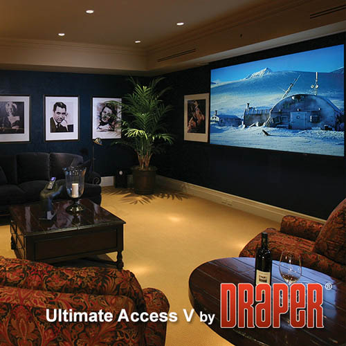 Draper 143023FB Ultimate Access/Series V 133 diag. (65x116) - HDTV [16:9] - Grey XH600V 0.6 Gain - Image 6