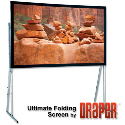 Draper 241243 Ultimate Folding Screen with Extra Heavy-Duty Legs 120 diag. (67x91) - Video [4:3] - Image 3