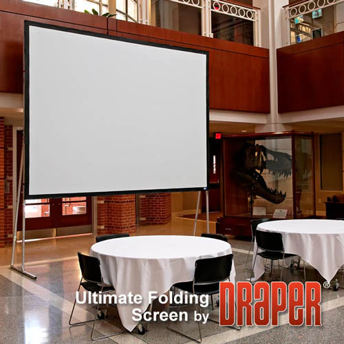 Draper 241243 Ultimate Folding Screen with Extra Heavy-Duty Legs 120 diag. (67x91) - Video [4:3] - Image 9