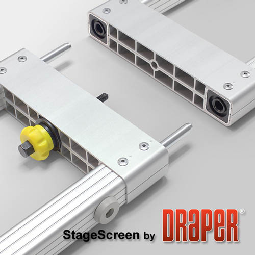 Draper 383571 StageScreen (Black) 142 diag. (75x120) - Widescreen [16:10] - 1.2 Gain - Image 8