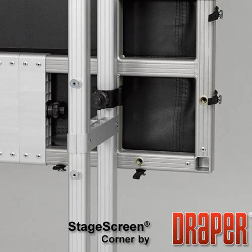 Draper 383576 StageScreen (Black) 284 diag. (150x240) - Widescreen [16:10] - 1.2 Gain - Image 4