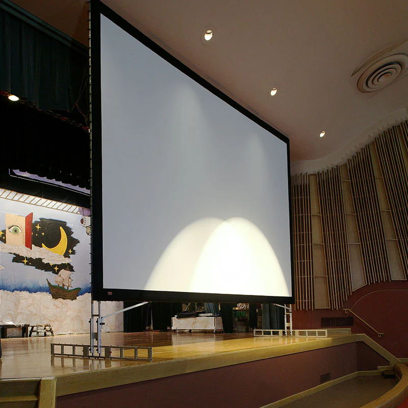 Draper 383577 StageScreen (Black) 340 diag. (180x288) - Widescreen [16:10] - 1.2 Gain - Image 2
