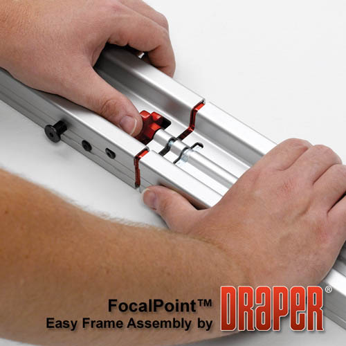 Draper 385093 FocalPoint (black) 300 diag. (180x240) - Video [4:3] - Matt White XT1000VB 1.0 Gain - Image 7