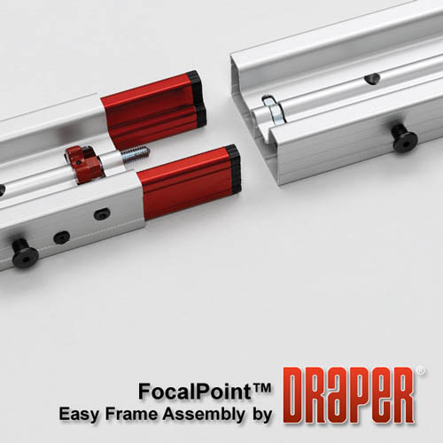 Draper 385093 FocalPoint (black) 300 diag. (180x240) - Video [4:3] - Matt White XT1000VB 1.0 Gain - Image 8