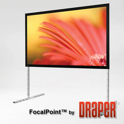 Draper 385102 FocalPoint (black) 92 diag. (45x80) - HDTV [16:9] - Matt White XT1000VB 1.0 Gain - Image 10