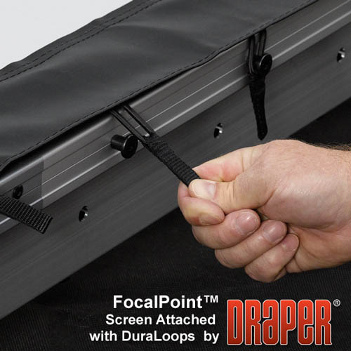 Draper 385139 FocalPoint (black) 226 diag. (120x192) -Widescreen [16:10] -CineFlex CH1200V 1.2 Gain - Image 5