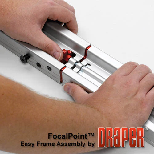 Draper 385140 FocalPoint (black) 255 diag. (135x216) -Widescreen [16:10] -CineFlex CH1200V 1.2 Gain - Image 7