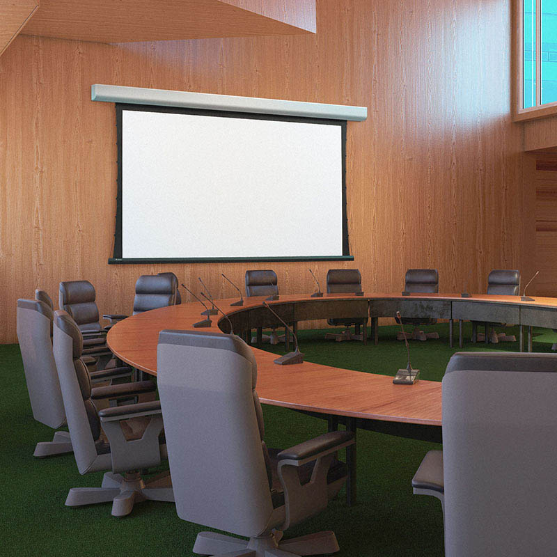 Draper Acumen Recharge V 100" HDTV CineFlex CH1200V Projector Screen